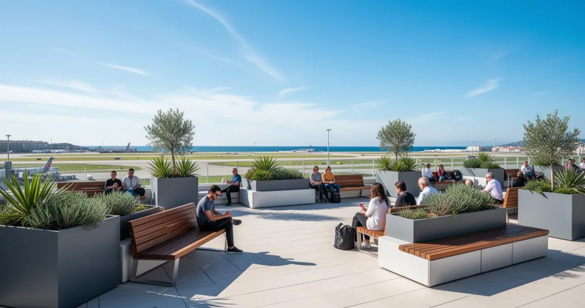 De l'enregistrement aux zones fumeurs : votre escale idéale à l'aéroport de Nice