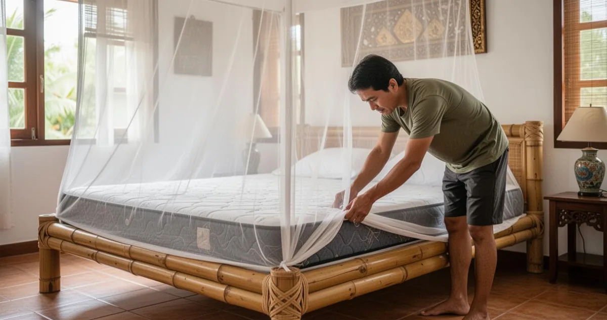Guide pratique : l'importance de la moustiquaire pour se protéger du virus de la dengue en Thailande – image 2