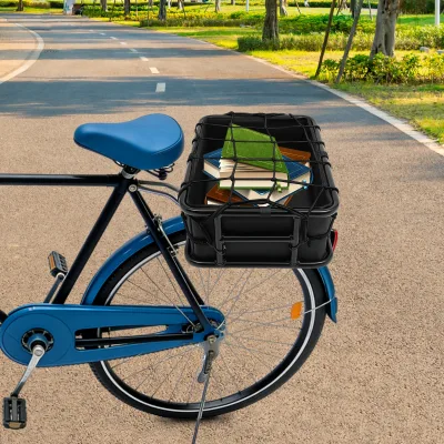 Panier de vélo arrière avec filet, 70 kg