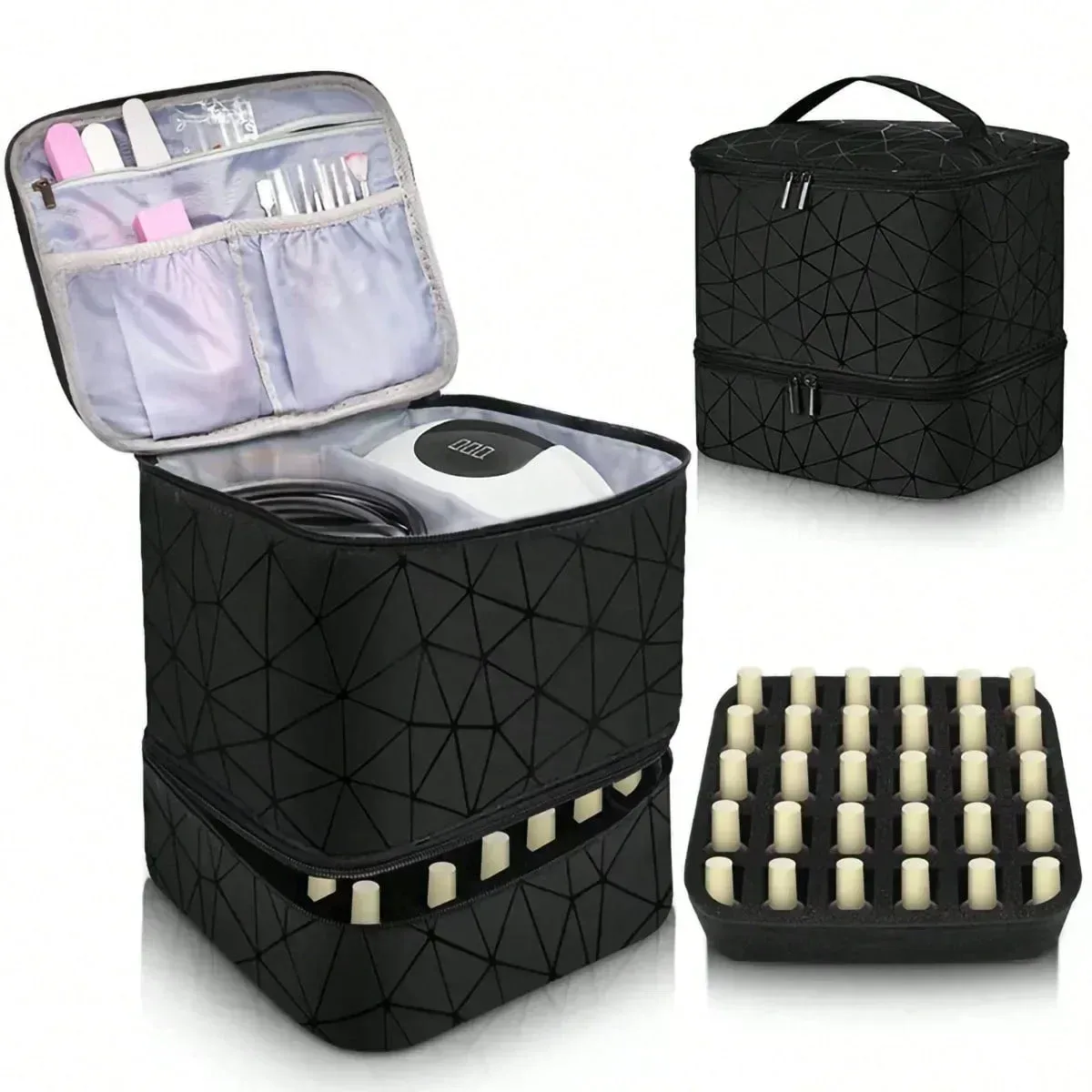 Pochette de rangement pour vernis à ongles