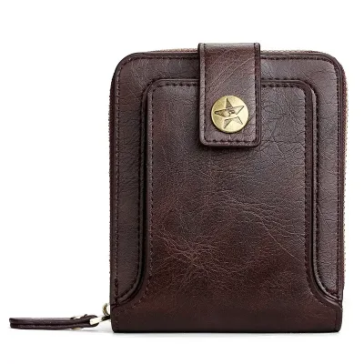 Portefeuille court rétro pour homme – image 2