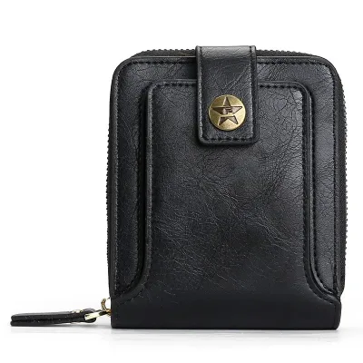 Portefeuille court rétro pour homme – image 3