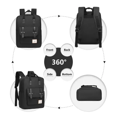 Sac à dos en toile unisexe – image 2