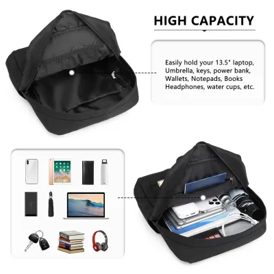 Sac à dos en toile unisexe – image 3