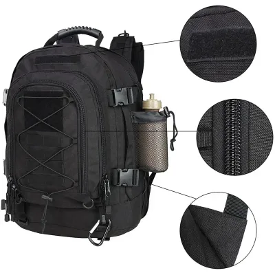 Sac à dos tactique en nylon, extensible – image 3