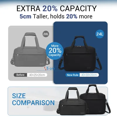 Sac de cabine en polyester 40 × 30 × 20 cm – image 3