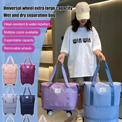 Sac de voyage extensible à roulettes