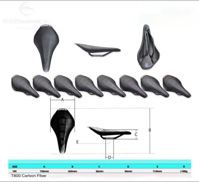 Selle de vélo en fibre de carbone – image 2