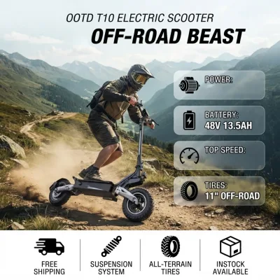 Trottinette électrique pliable 48 V