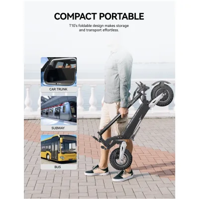 Trottinette électrique pliable 48 V – image 3