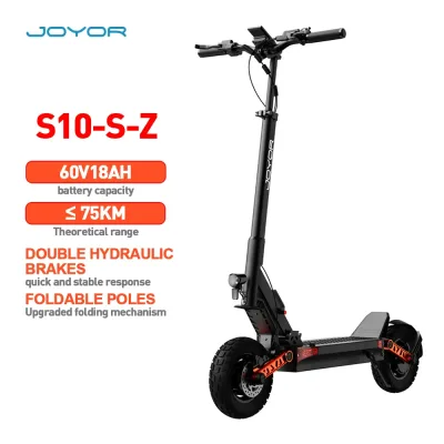 Trottinette électrique pliable noire 60 V