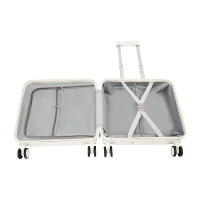 Valise de cabine en ABS avec port USB – image 2
