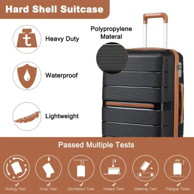 Valise rigide à 8 roues pivotantes – image 3